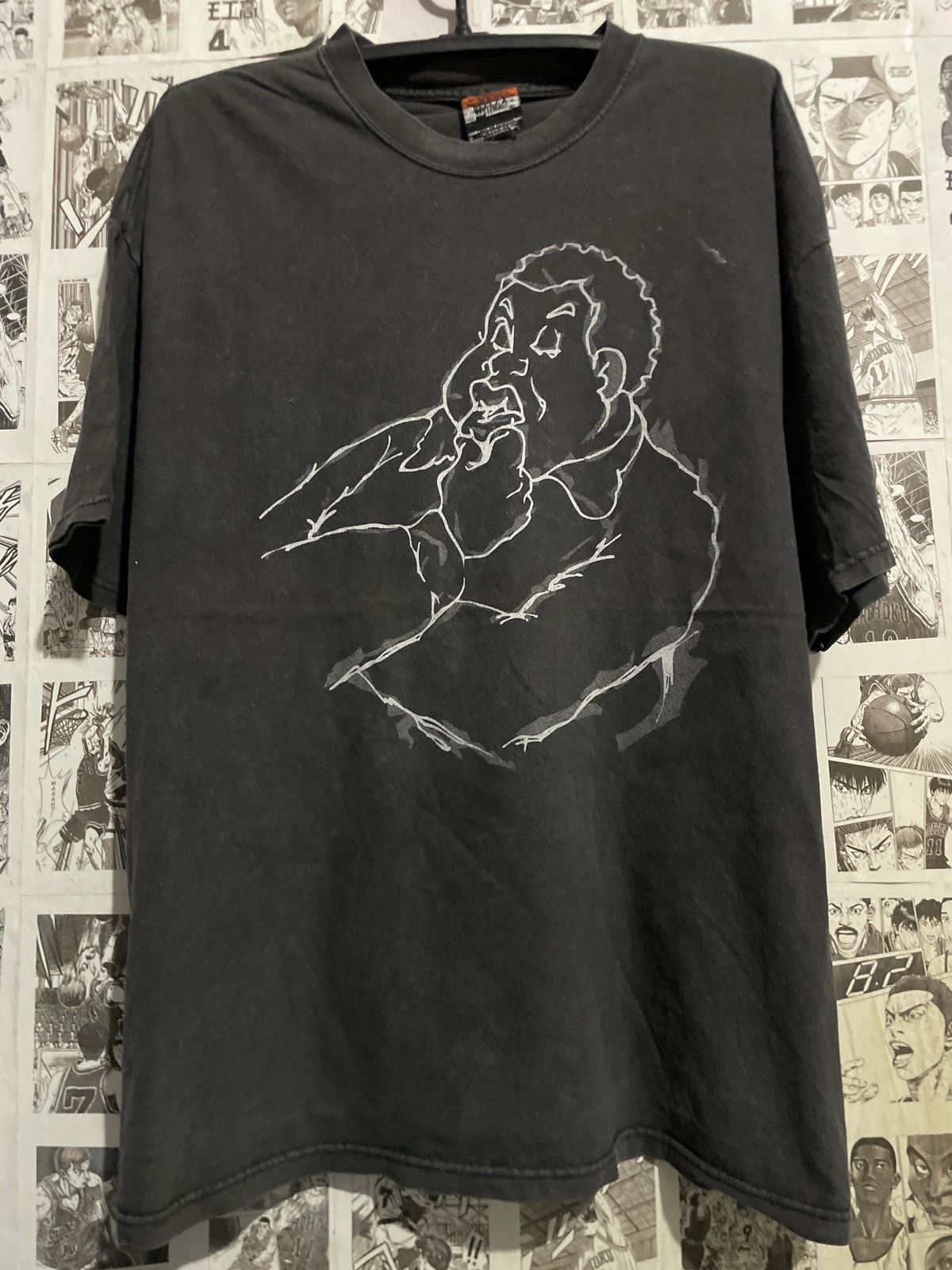 Fubu × Vintage Vintage Platinum Fubu Fat Albert Shirt 2XL Blue 90s Cartoon Size US XXL / EU 58 / 5 - 1 Thumbnail