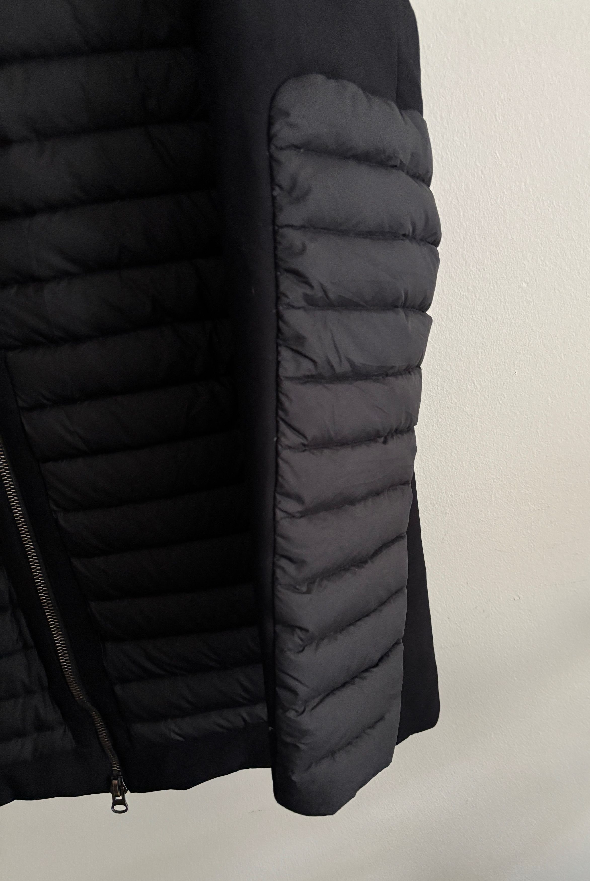 Colmar $745 Black Mixed Media Long Down Puffer Jacket/ Parka Large Size US L / EU 52-54 / 3 - 6 Thumbnail