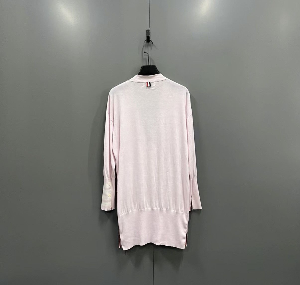Thom Browne Thom Browne Pink Knit Cardigan J41 Size XS / US 0-2 / IT 36-38 - 2 Thumbnail