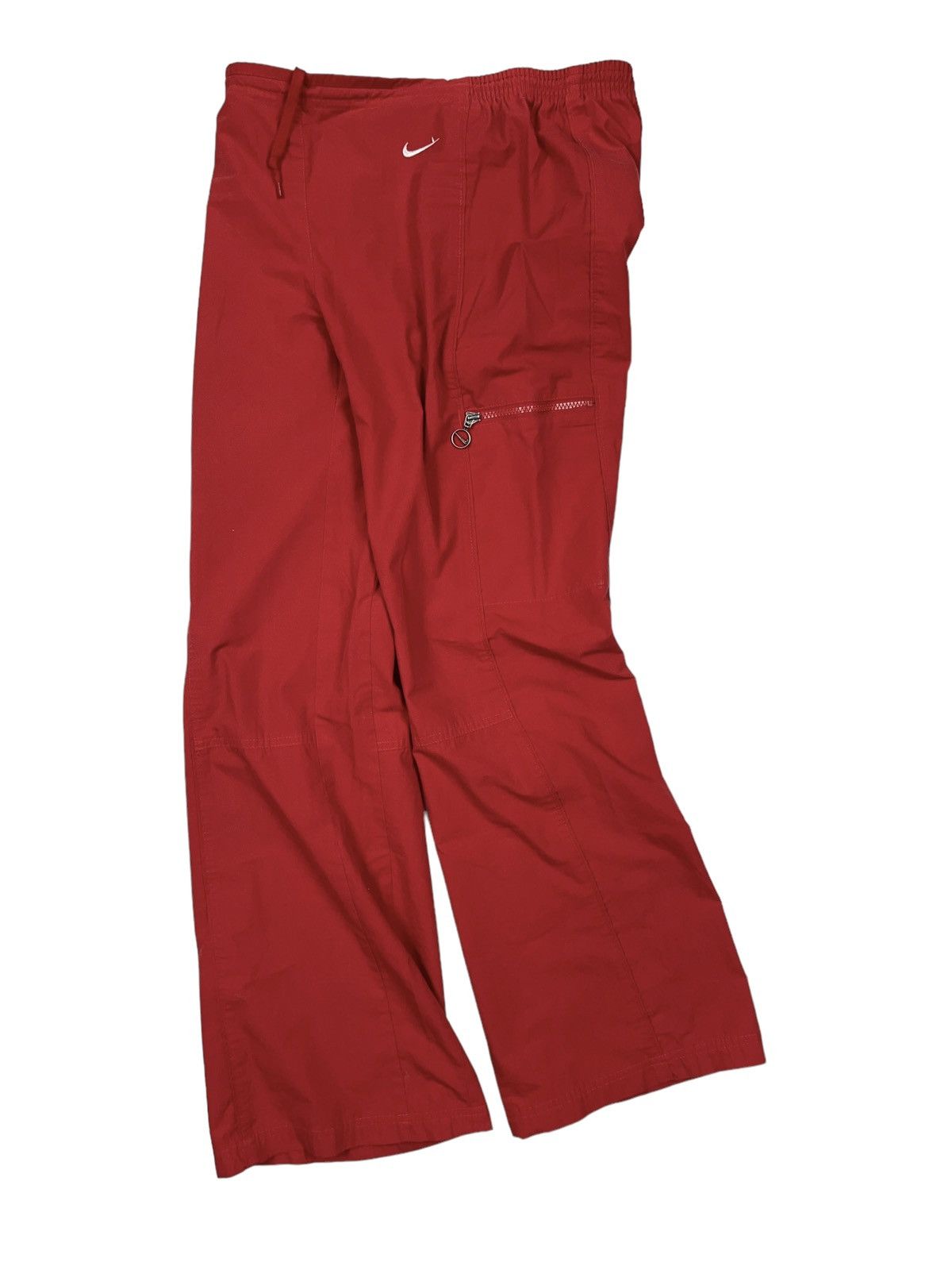 Nike × Vintage Vintage Nike Flared Cargo Pants y2k Size 27" / US 4 / IT 40 - 3 Thumbnail