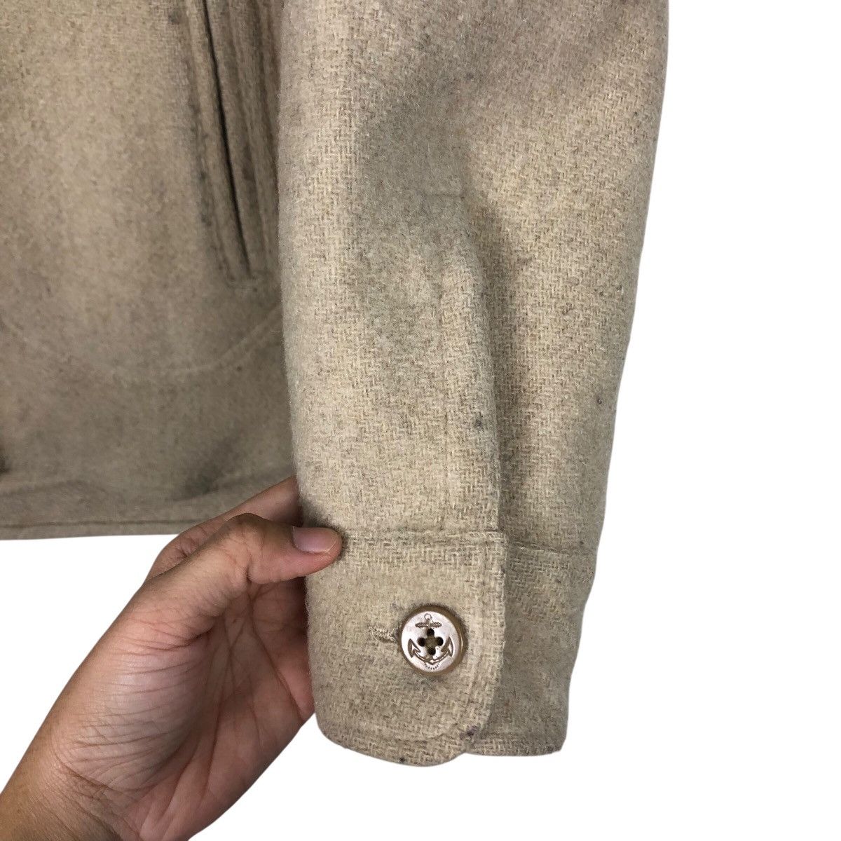 Japanese Brand 📌Vintage Button Chore Wool Jacket Sunlight Kapital Japan Size US S / EU 44-46 / 1 - 17 Thumbnail
