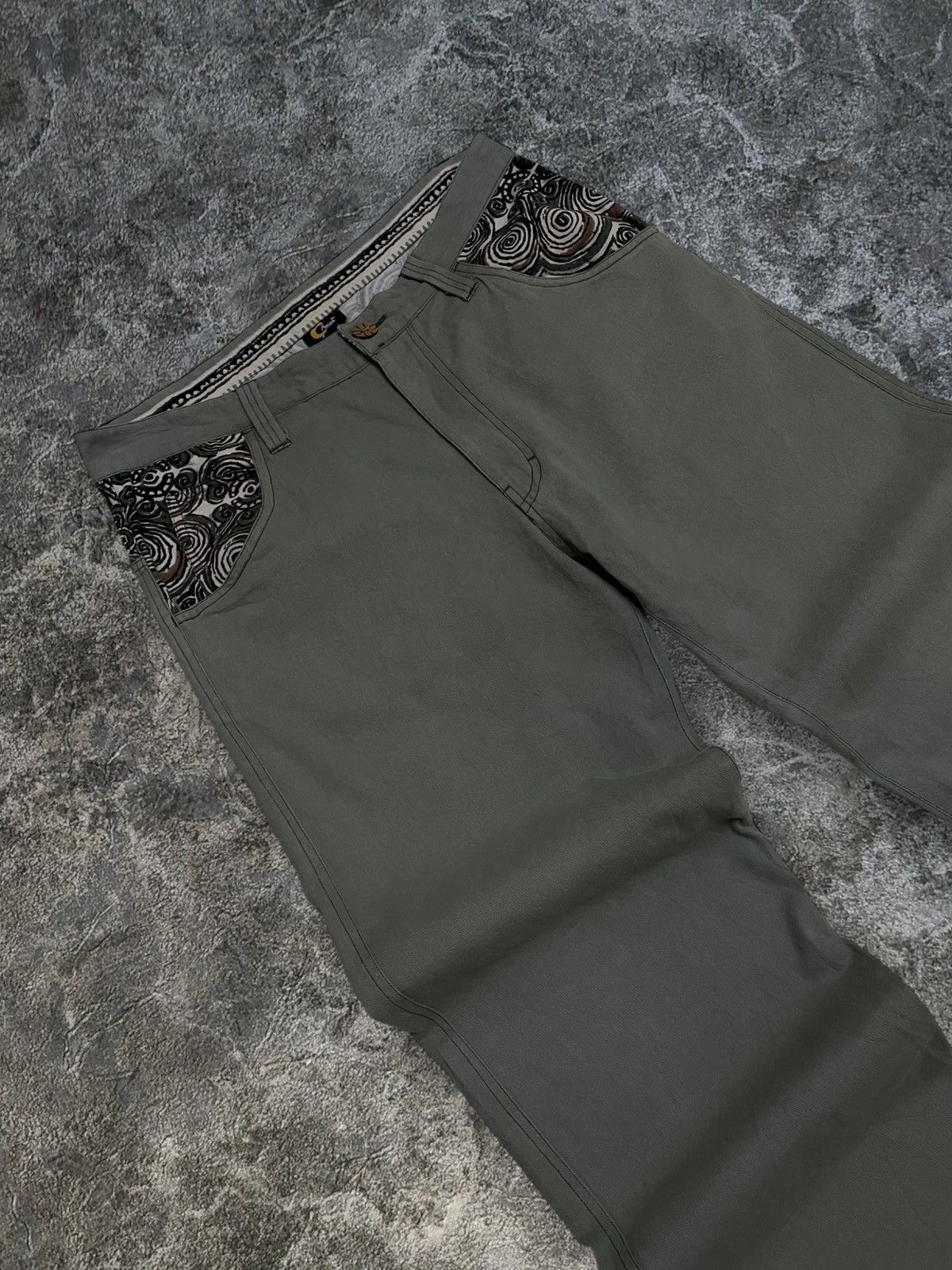Japanese Brand 1990S Vintage Designer Camina Art Historical Kuno Pant Style Size US 32 / EU 48 - 6 Thumbnail