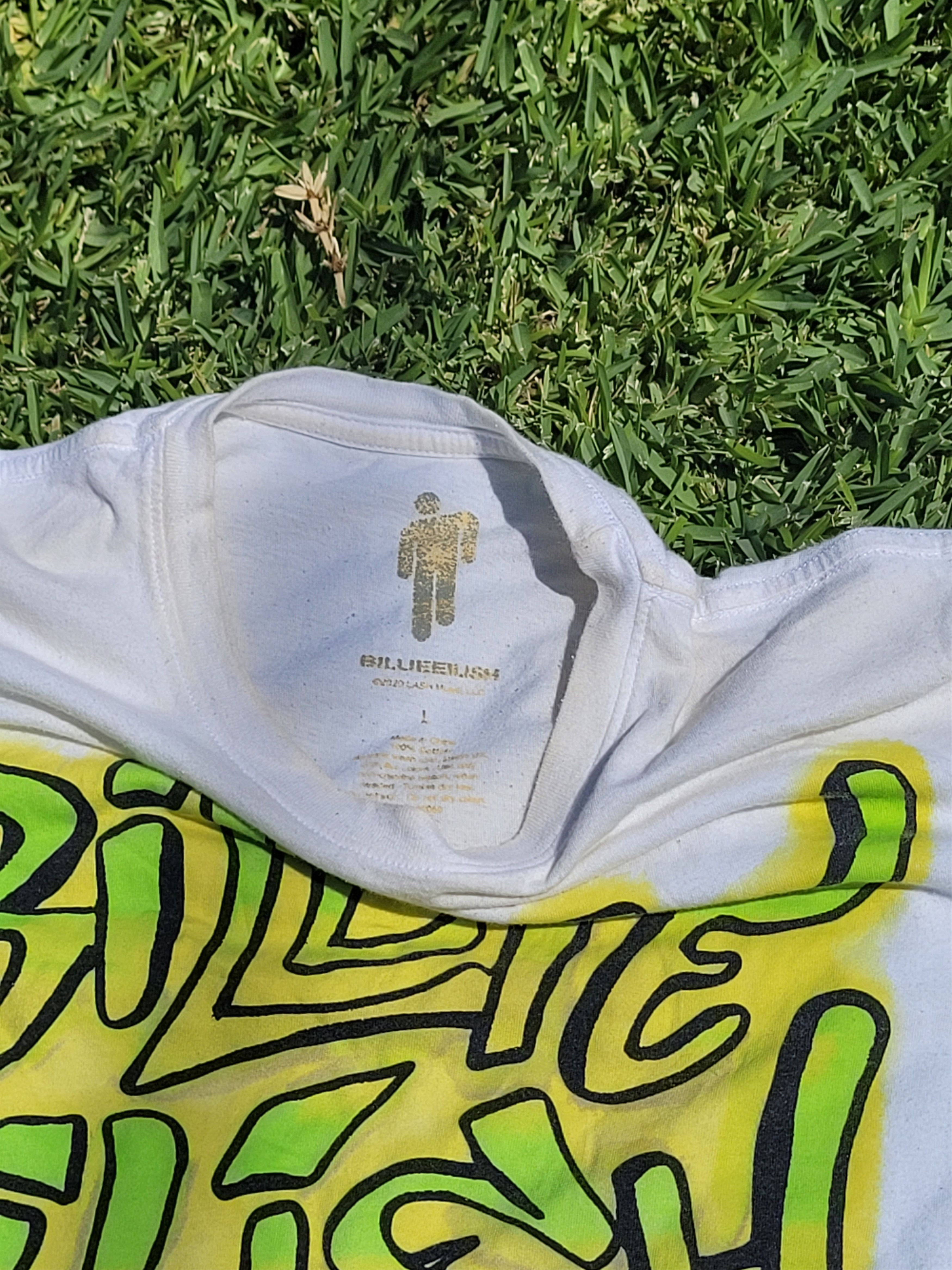 Billie Eilish Billie Eilish Spray Paint Shirt Size L / US 10 / IT 46 - 2 Thumbnail