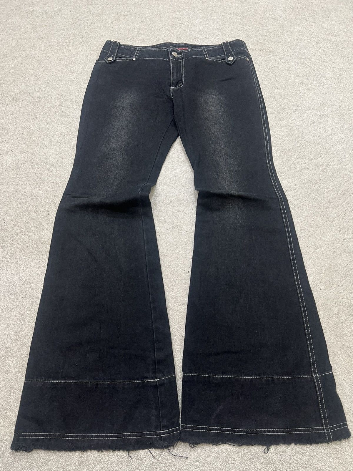 00s archive L.G.B. LAZY WOLF flare denim Lgb Jeans | Grailed