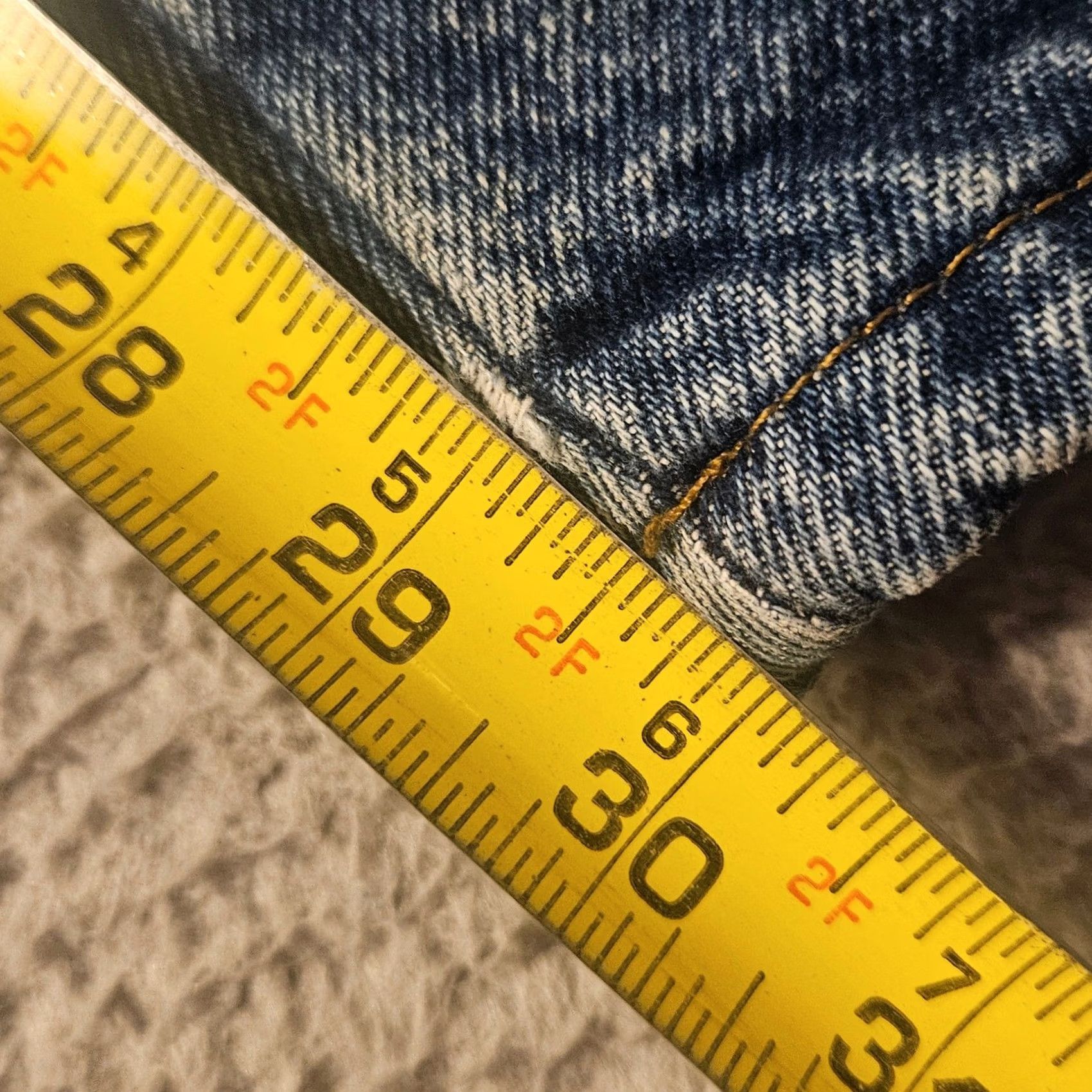 Vintage VINTAGE LL Bean Jeans Mens 38x30 Blue Denim Plaid Lined 5-Pocket Straight Inseam 30 Made in USA Medium Wash Size US 38 / EU 54 - 8 Thumbnail