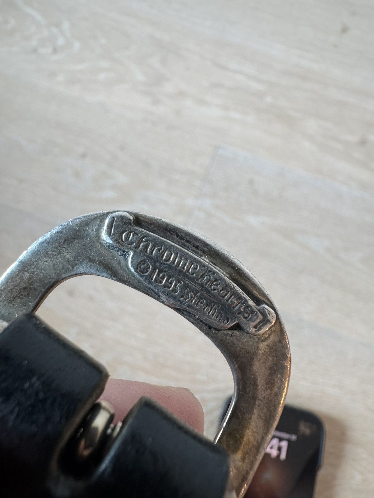 Chrome hearts gunslinger studded belt