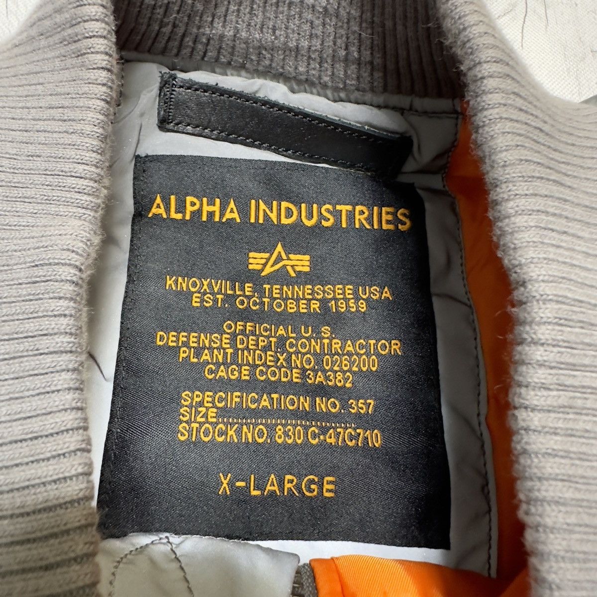 Alpha Industries Alpha Industries 3M bomber jacket Size US XL / EU 56 / 4 - 5 Thumbnail