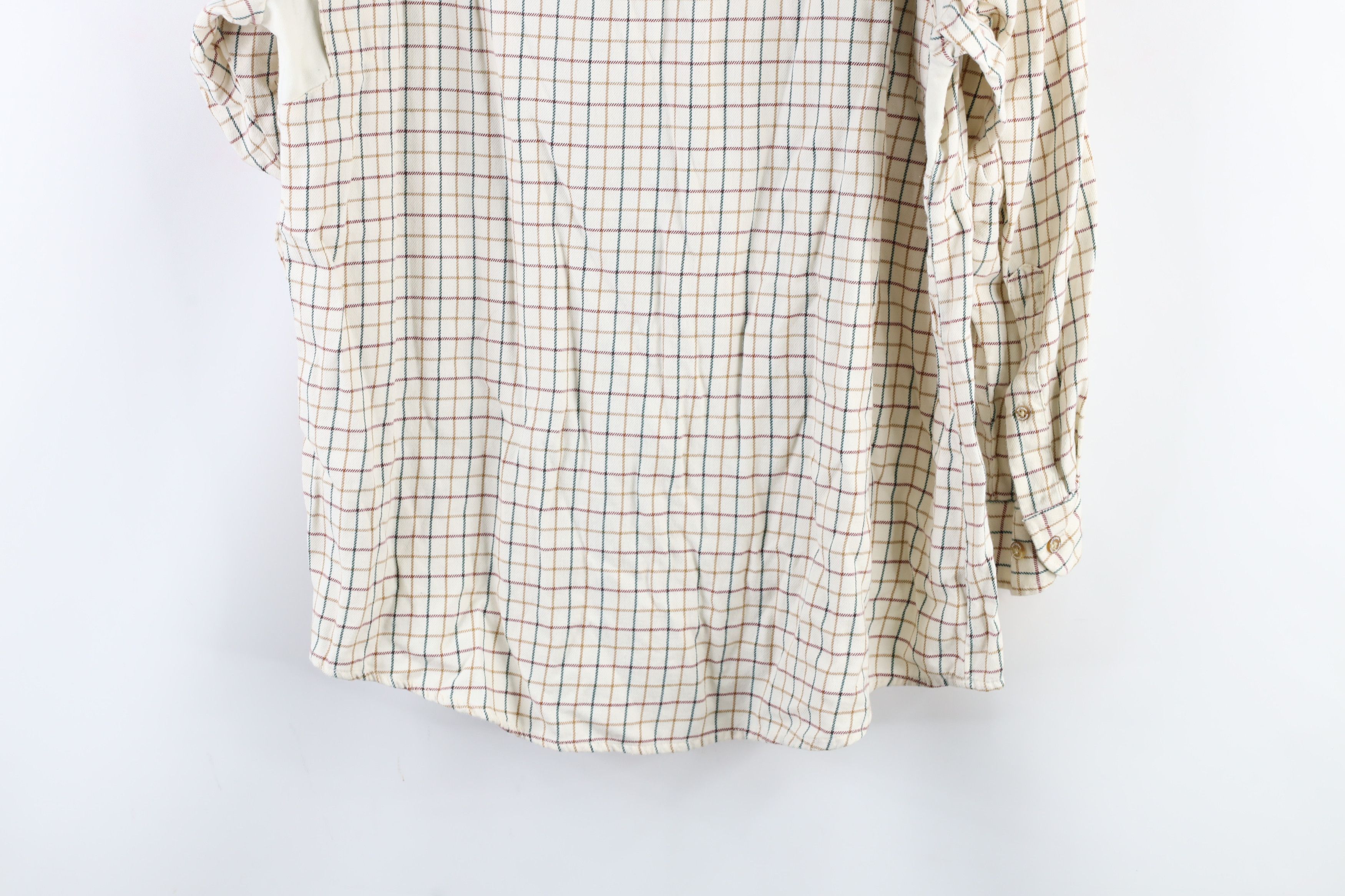 Vintage Vintage 90s National Geographic Flannel Button Shirt Plaid Size US L / EU 52-54 / 3 - 9 Thumbnail