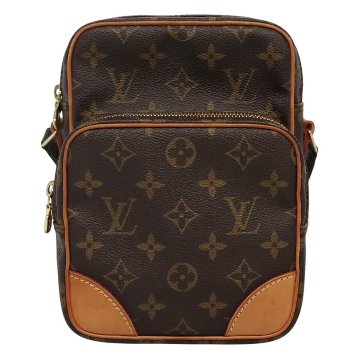 Louis Vuitton Amazon Brown Canvas Shoulder Bag (Pre-Owned) Size ONE SIZE - 1 Thumbnail