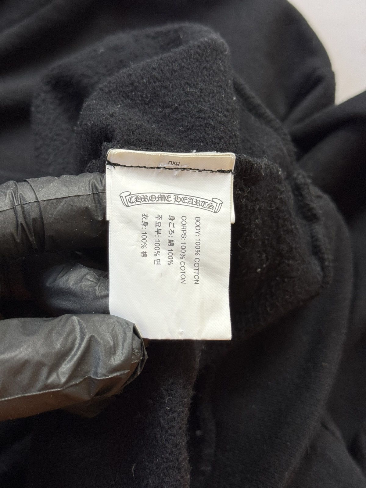 Chrome Hearts Chrome Hearts Flame Sleeve Hoodie(Black/L) Size US L / EU 52-54 / 3 - 15 Thumbnail