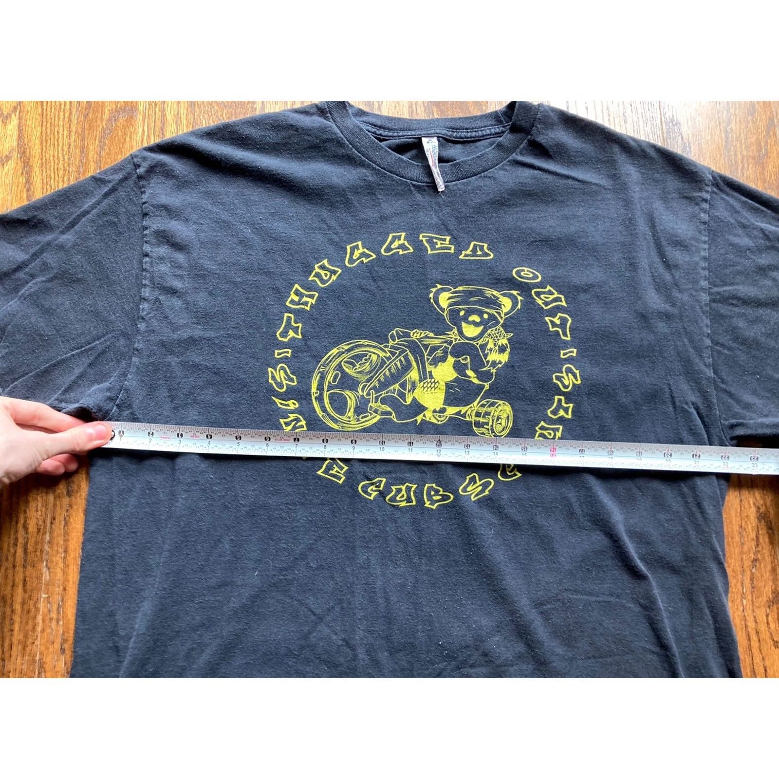 Vintage VINTAGE CunninLynguists Shirt Mens XL Black T-Shirt Hip Hop Music Grateful Dead Thugged Out Since Cub Scouts Size US XL / EU 56 / 4 - 4 Thumbnail