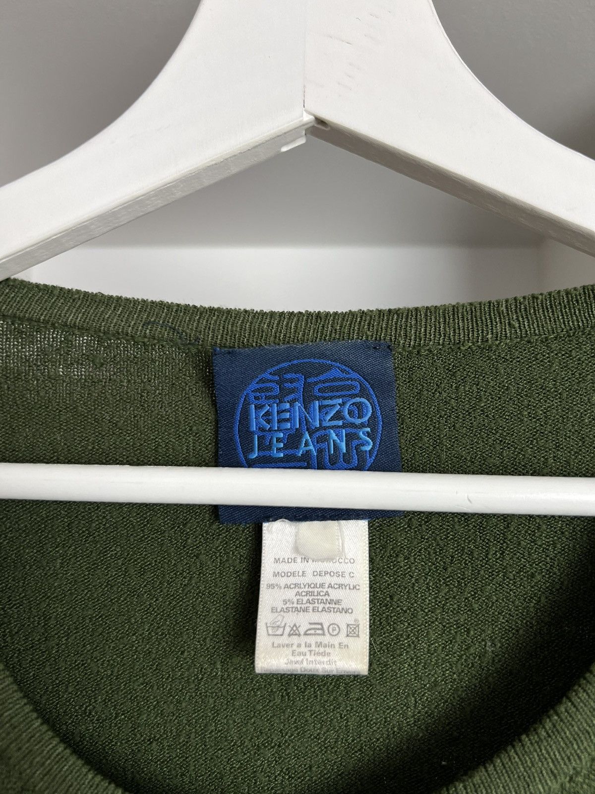 Designer × Kenzo × Vintage Vintage y2k Kenzo Jeans cottagecore cropped cardigan sweater Size M / US 6-8 / IT 42-44 - 4 Thumbnail