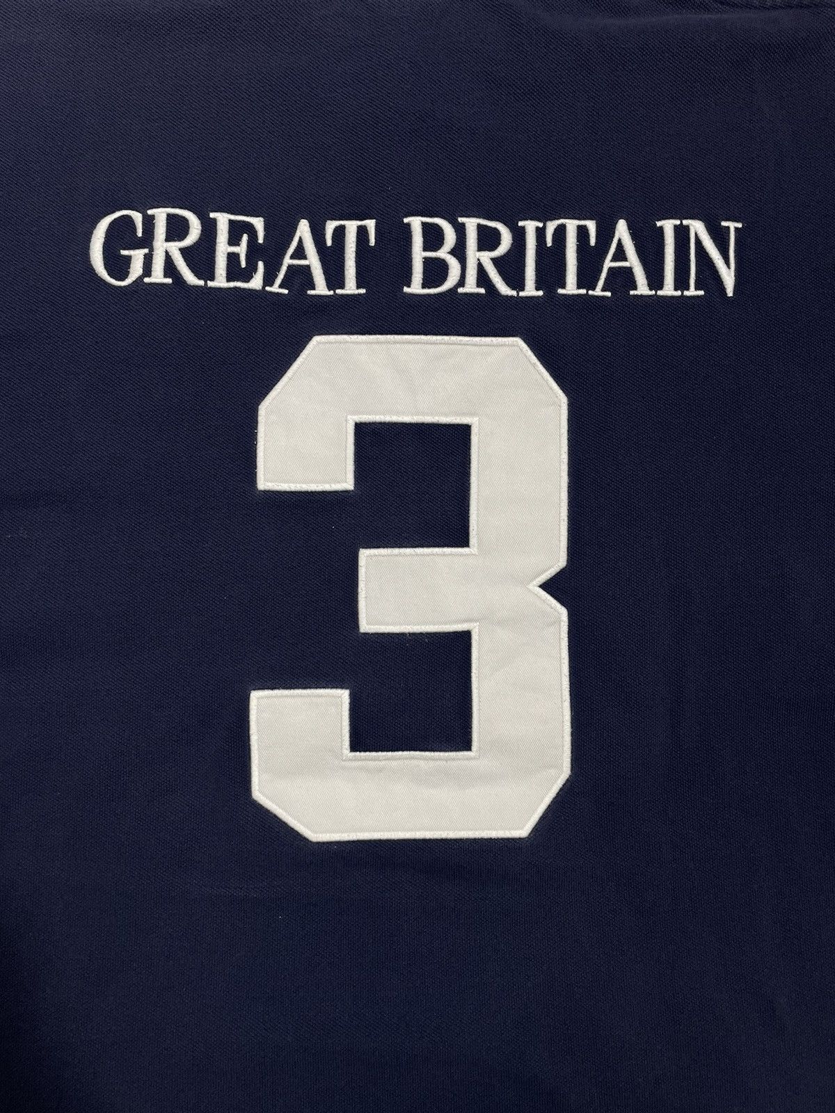 Vintage Vintage Polo Ralph Lauren Great Britain Big pony logo Size US L / EU 52-54 / 3 - 6 Thumbnail