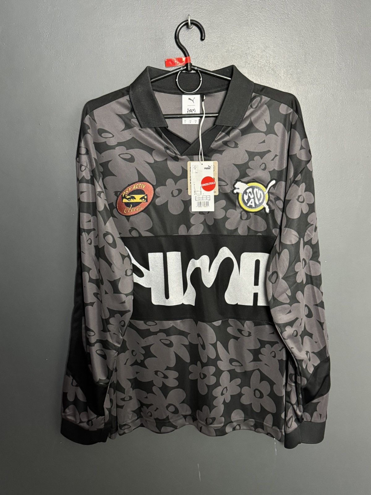 Puma New BNWT Puma x P.A.M Perks And Mini Football Jersey T-Shirt Size US L / EU 52-54 / 3 - 1 Thumbnail