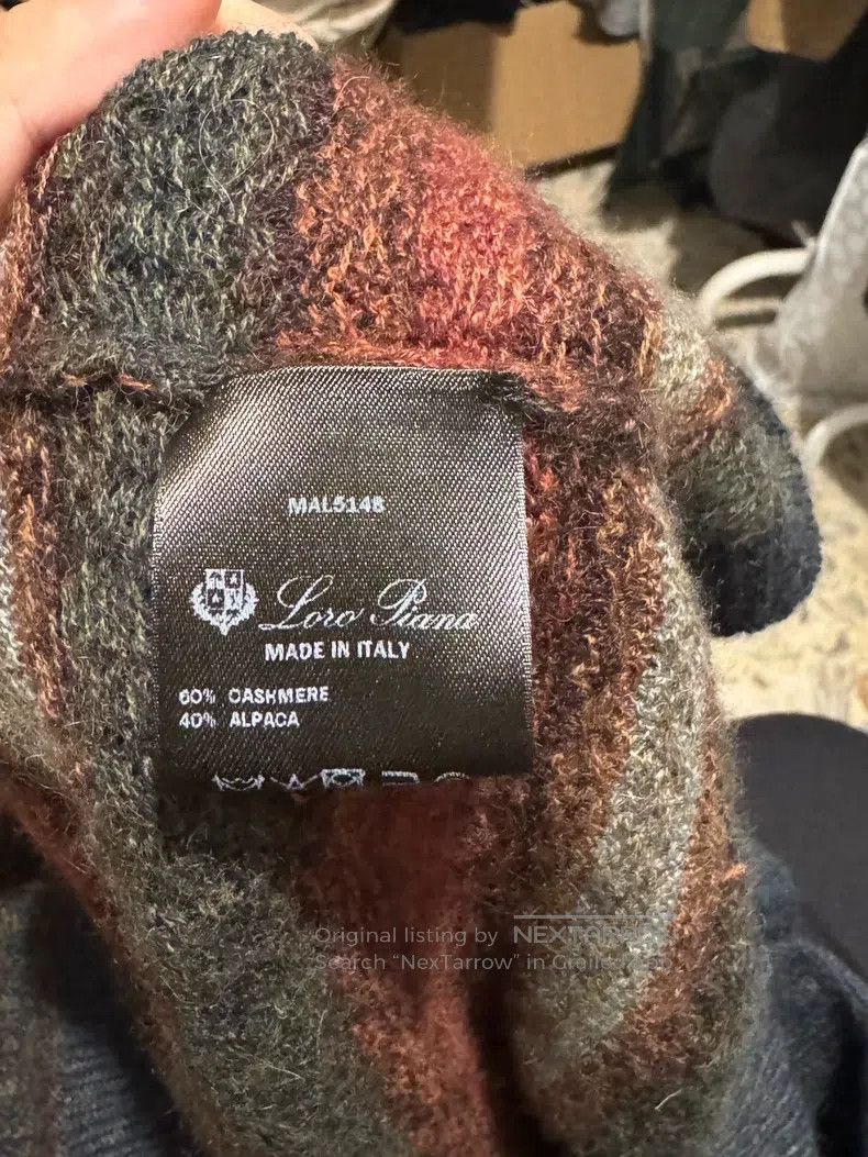 Loro Piana Loro Piana Cashmere and alpaca wool blend high-neck sweate Size XS / US 0-2 / IT 36-38 - 5 Thumbnail