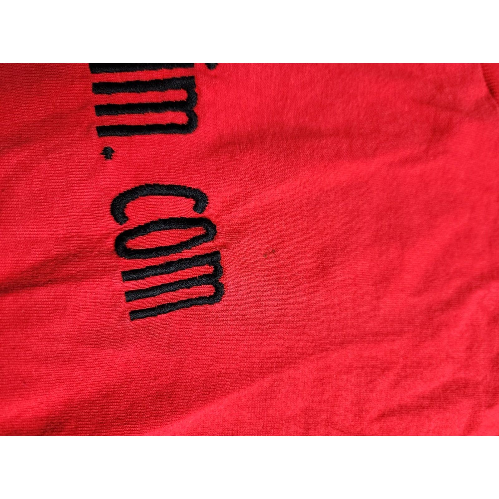 Vintage VINTAGE College Wear XL Rule the Rim Basketball T-Shirt Red 90s Sports Mens Size US XL / EU 56 / 4 - 4 Thumbnail