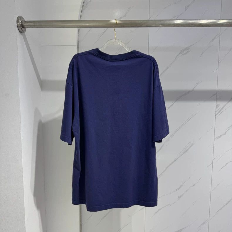 Balenciaga Balenciaga Blue FREE Logo Short Sleeve T-shirt Size US L / EU 52-54 / 3 - 2 Thumbnail
