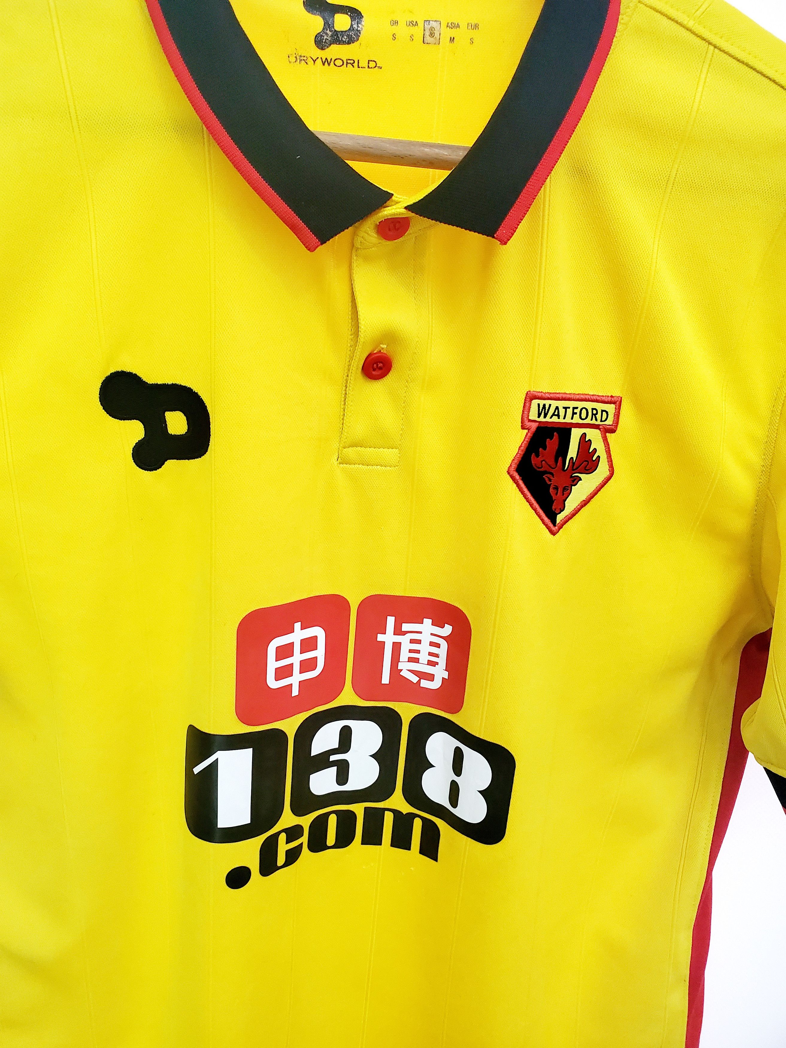 Other 2016-17 Watford Home soccer jersey size S Size US S / EU 44-46 / 1 - 2 Thumbnail
