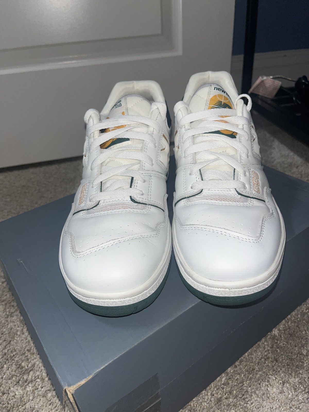 New Balance New Balance 550 Nightwatch Green / Gently Used / BB550PWC Size US 10.5 / EU 43-44 - 3 Thumbnail