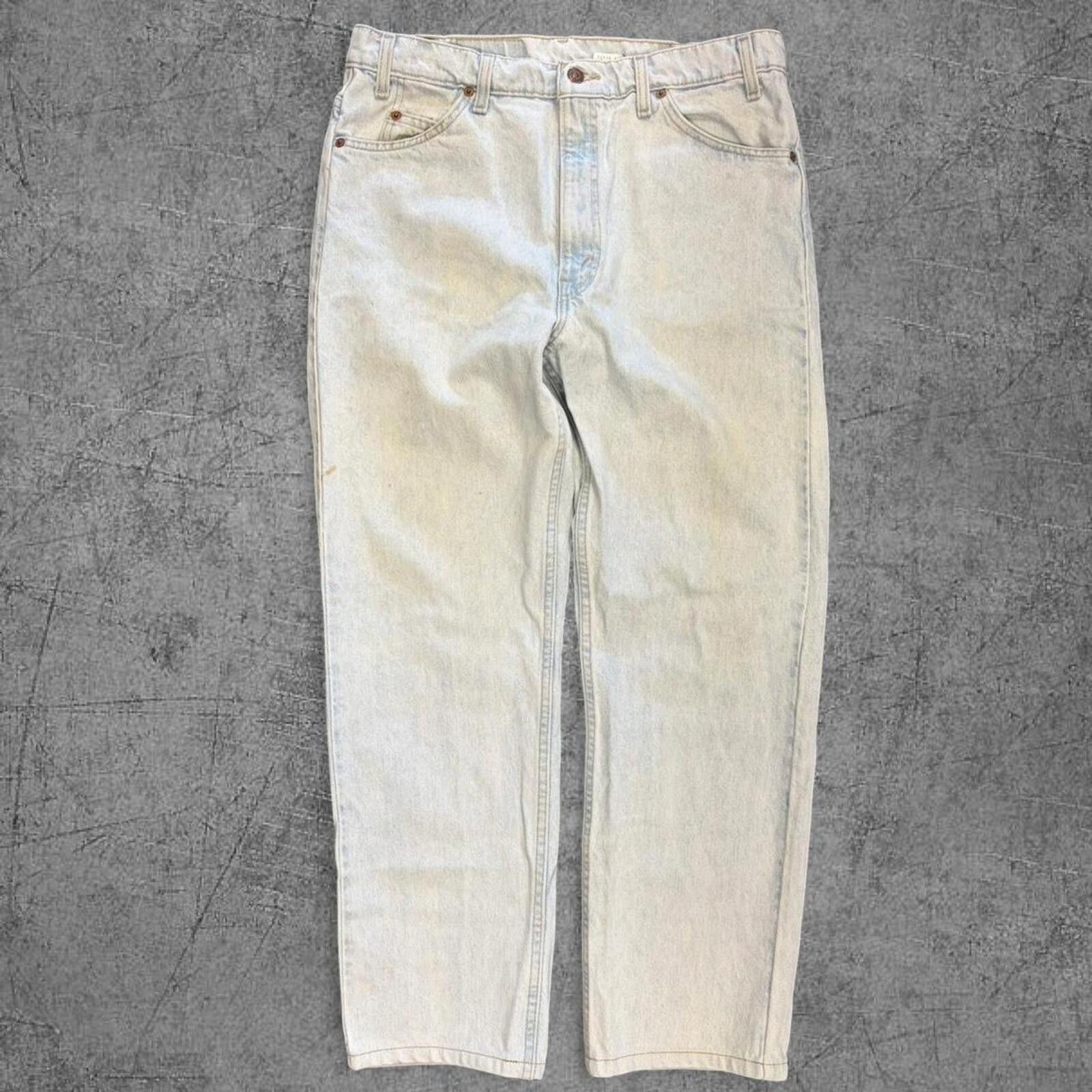 Levi's 1994 MiUSA Levi 505 Orange Tabs Size US 36 / EU 52 - 4 Thumbnail