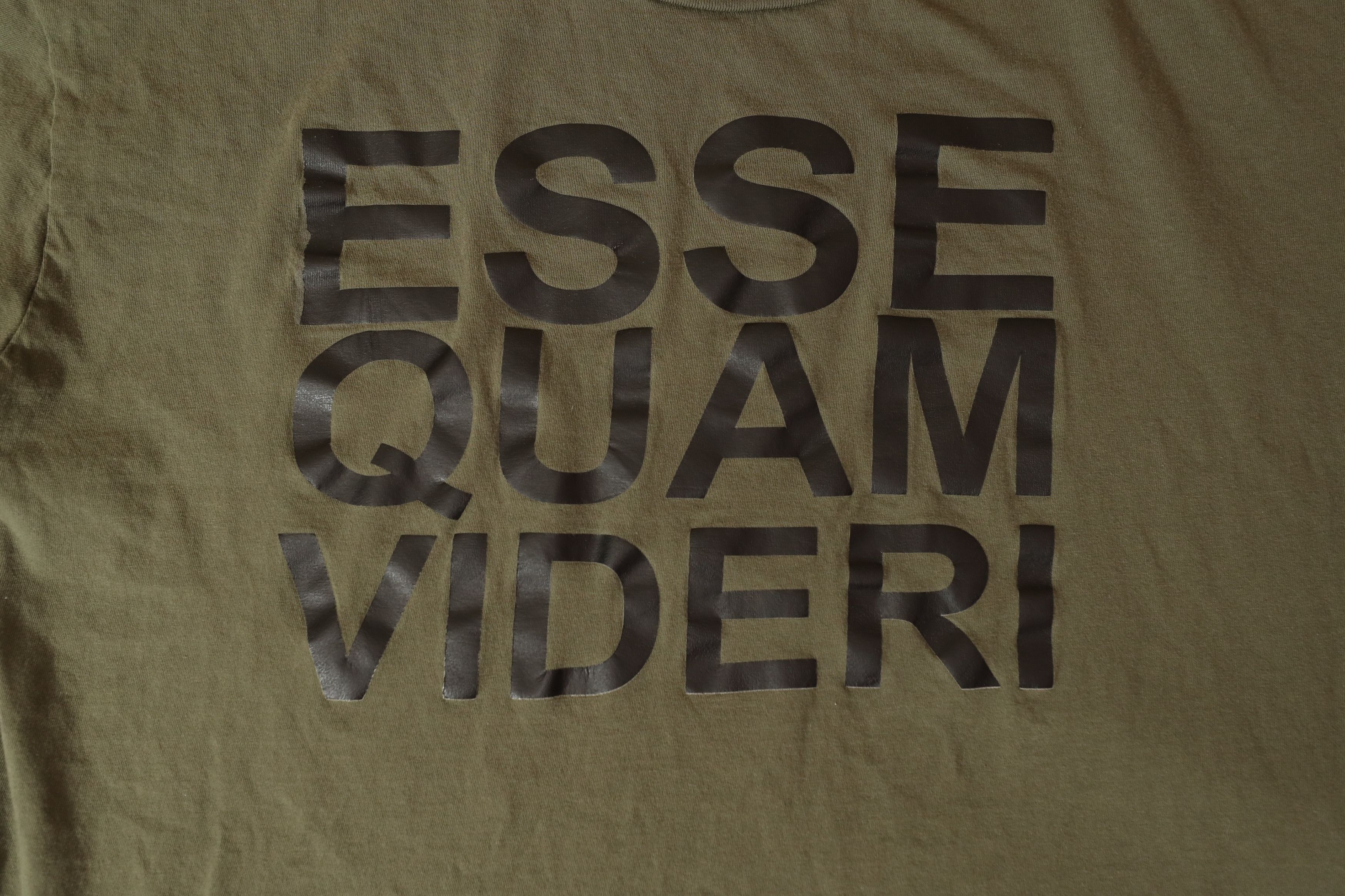 Mark McNairy Mark McNairy Esse Quam Videri Shirt (XL) Size US XL / EU 56 / 4 - 4 Thumbnail