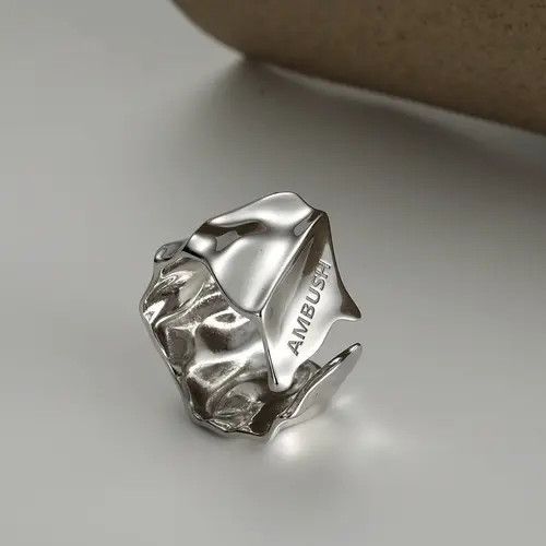 Jewelry New Design Jewelry Rings Open Size Chrome Ring (Size 7-13) Size ONE SIZE - 1 Thumbnail