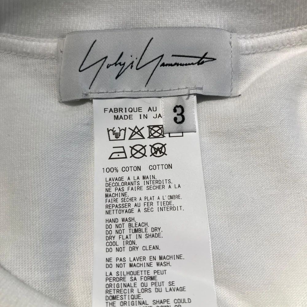 Yohji Yamamoto YOHJI YAMAMOTO // 3 PACK T-shirt Size US L / EU 52-54 / 3 - 5 Thumbnail