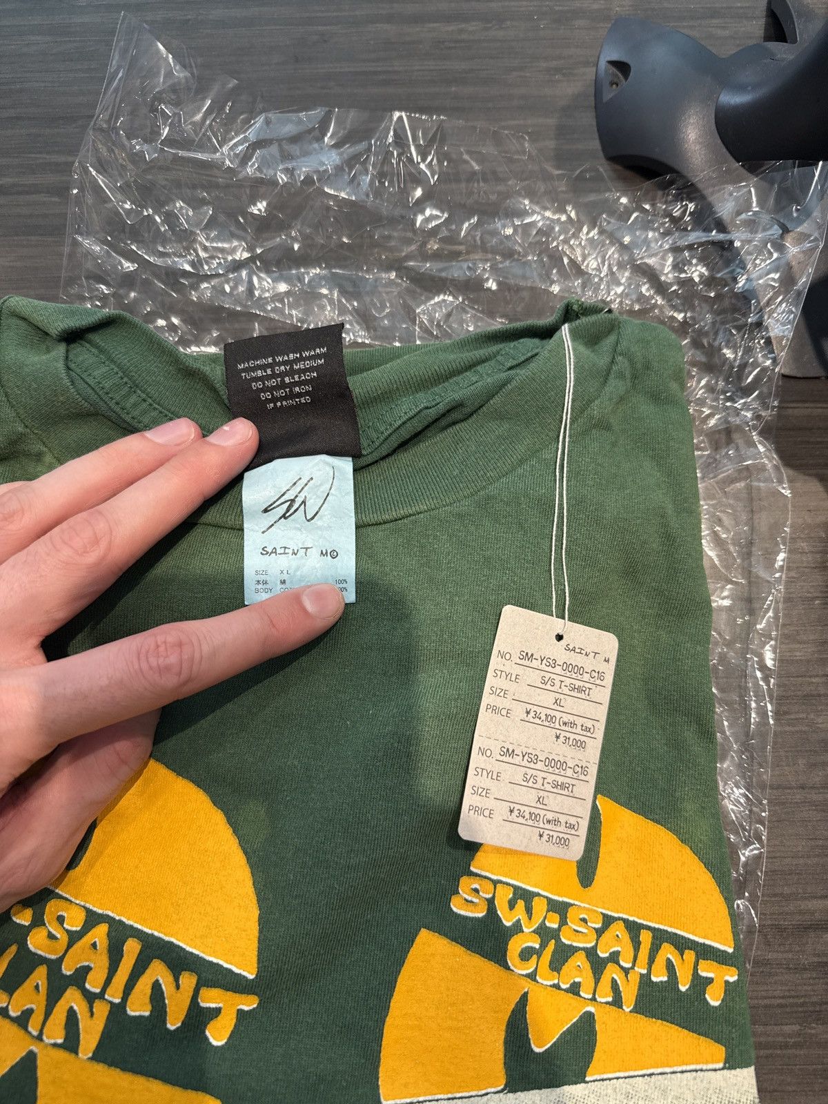 Saint Michael Saint Michael x Sean Wotherspoon Wu Tang Shirt Size US XL / EU 56 / 4 - 4 Thumbnail