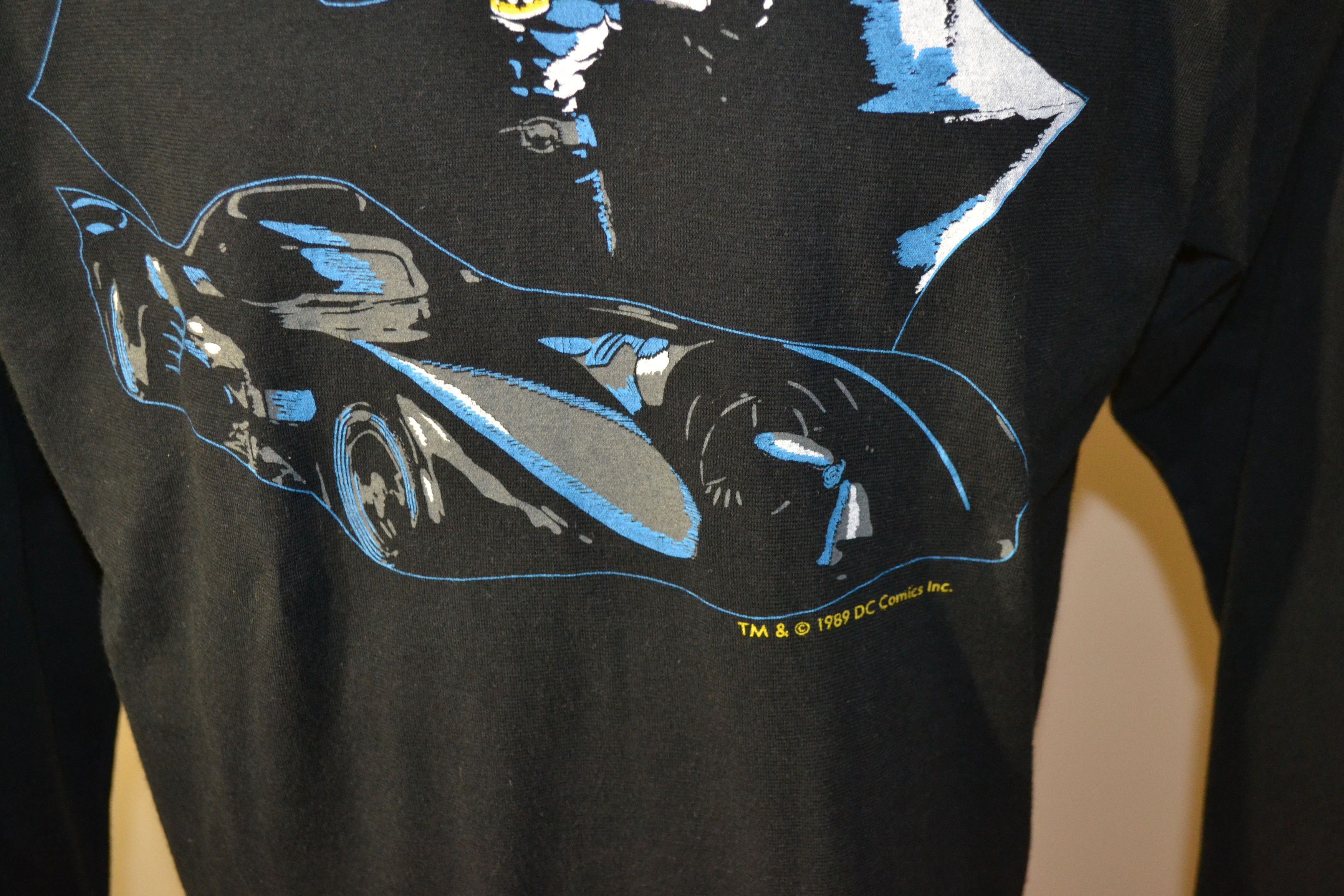 DC Comics Vintage 1989 Batman T-Shirt / DC Comics Movie / Size M - L Size US M / EU 48-50 / 2 - 4 Thumbnail