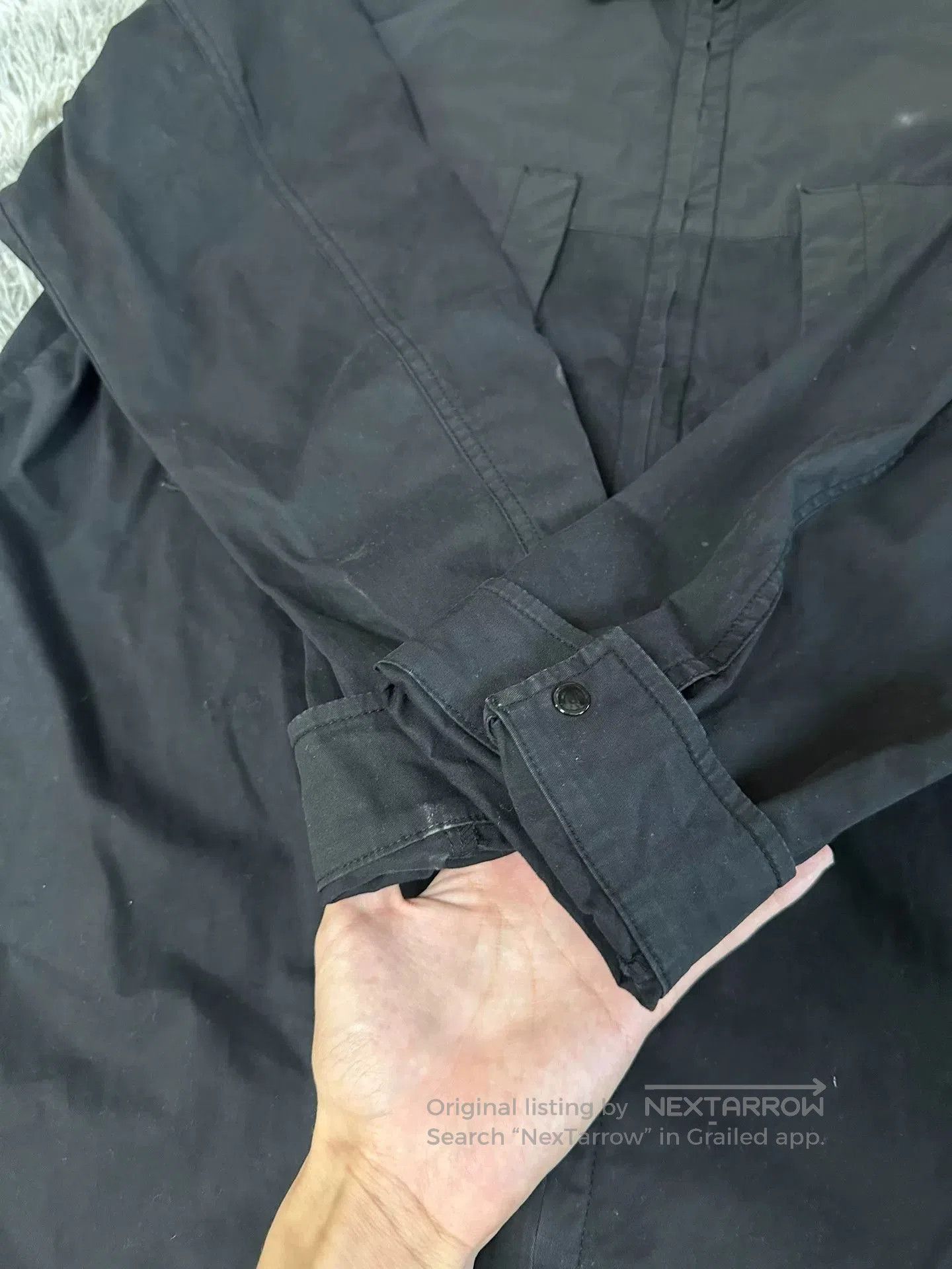 Stone Island Stone Island Black Patch Spliced Jacket. Size US XXL / EU 58 / 5 - 5 Thumbnail