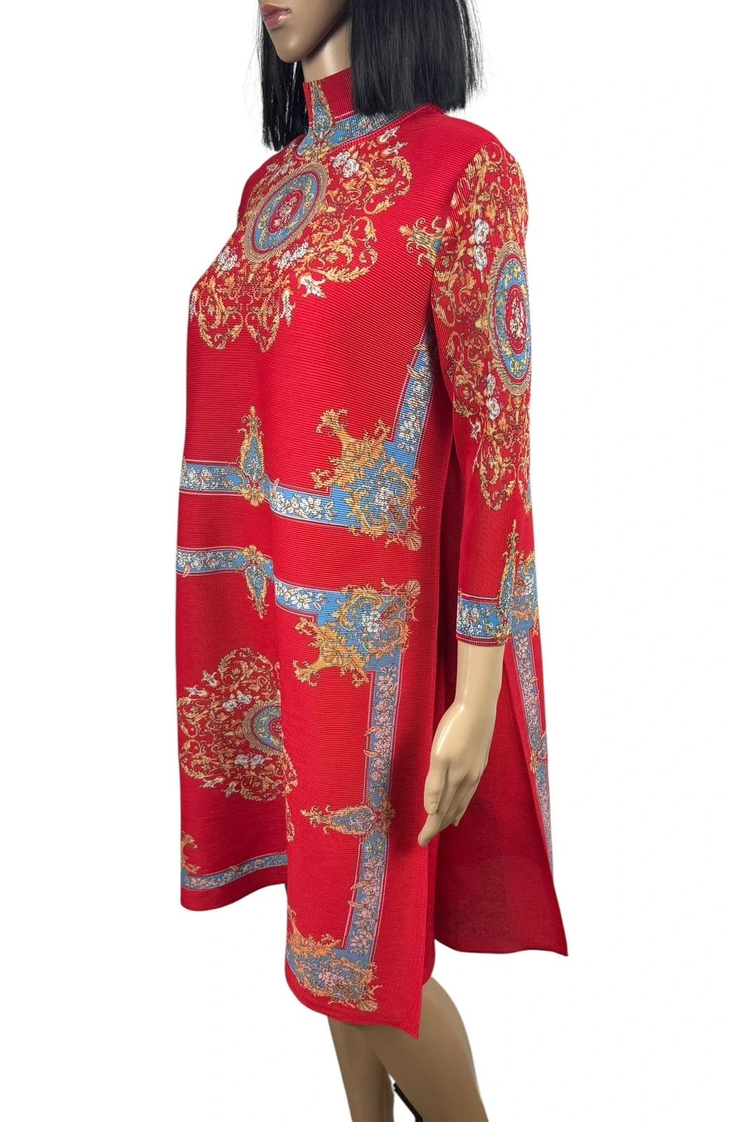 Other Pleats Baroque Printed Dress miyake style Size S / US 4 / IT 40 - 7 Thumbnail
