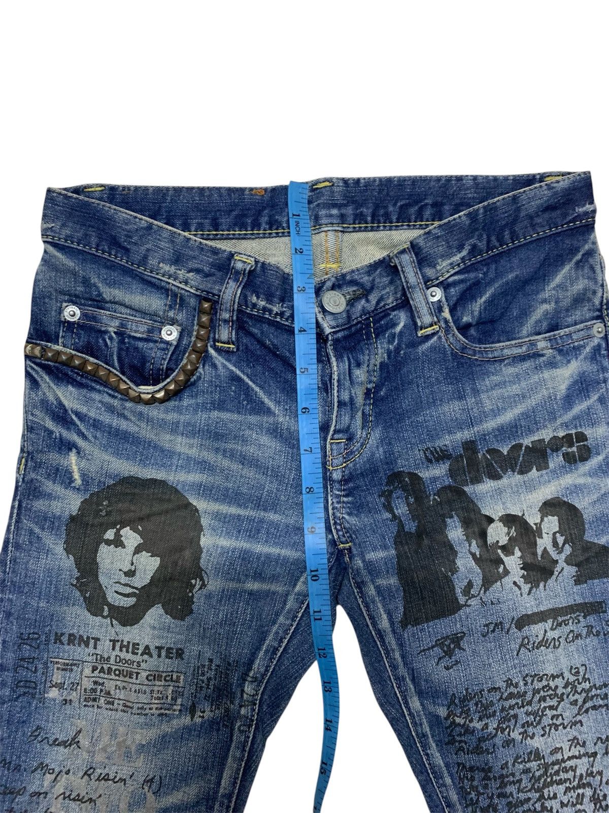 Hysteric Glamour Vintage HYSTERIC GLAMOUR THE DOOR Size 28" / US 6 / IT 42 - 10 Thumbnail