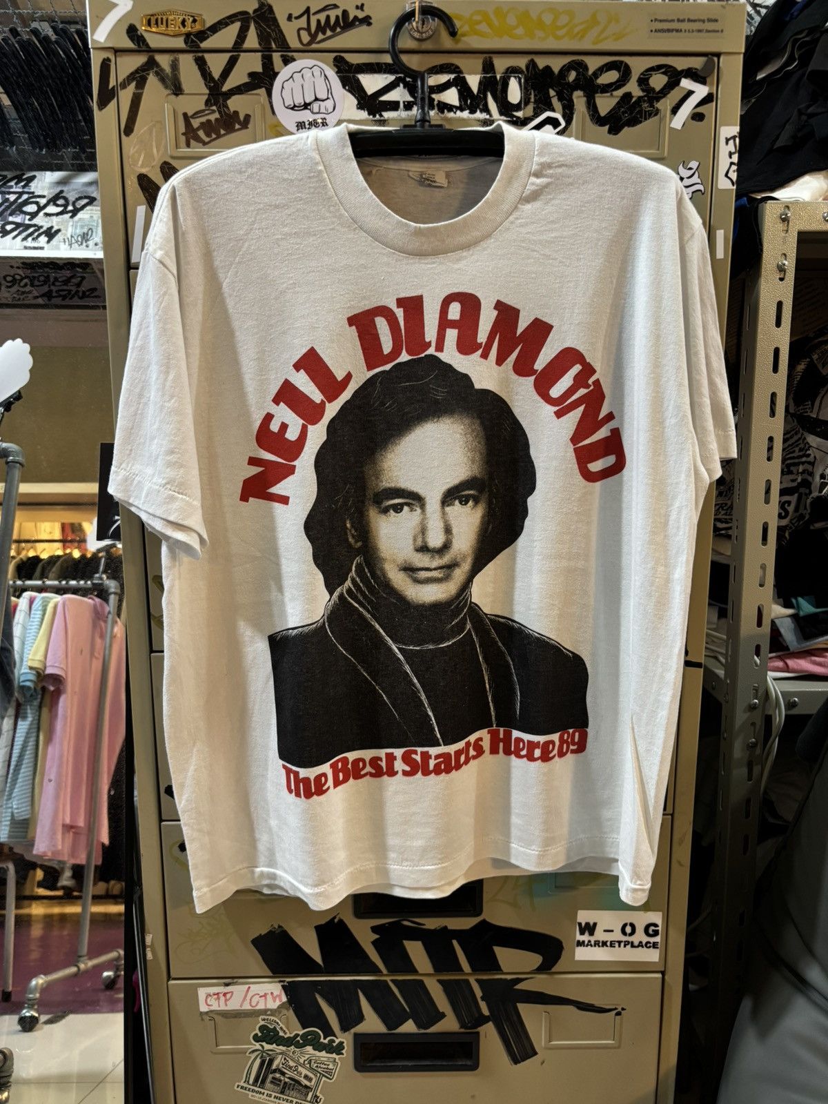 Vintage Nell diamond t shirt 90’s Size US XL / EU 56 / 4 - 1 Thumbnail