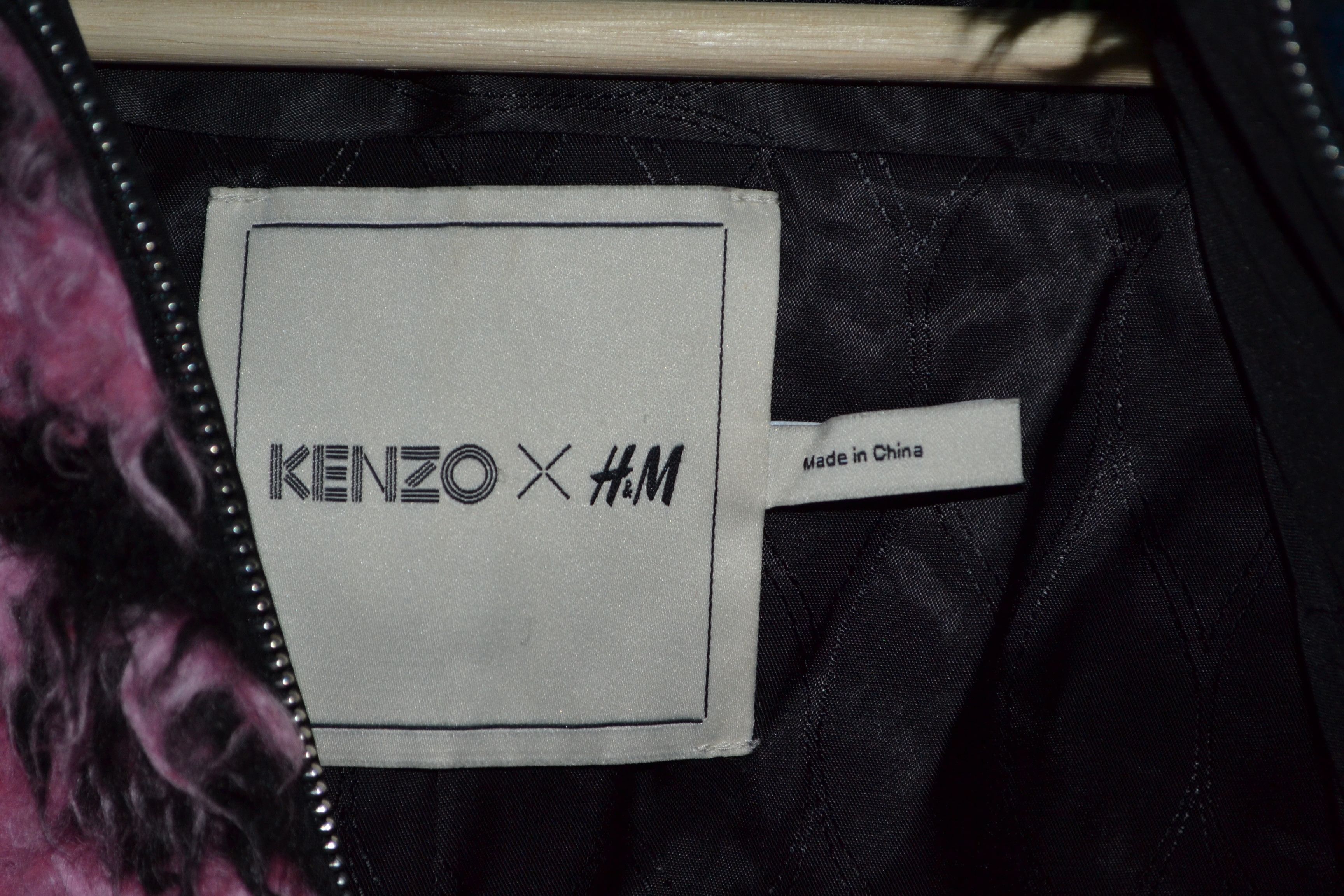H&M × Kenzo Kenzo x H&M SS16 Full Zip Fur Tiger Fleece Hooded Jacket Size US S / EU 44-46 / 1 - 9 Thumbnail