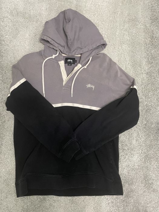 Stussy colour best sale block hoodie