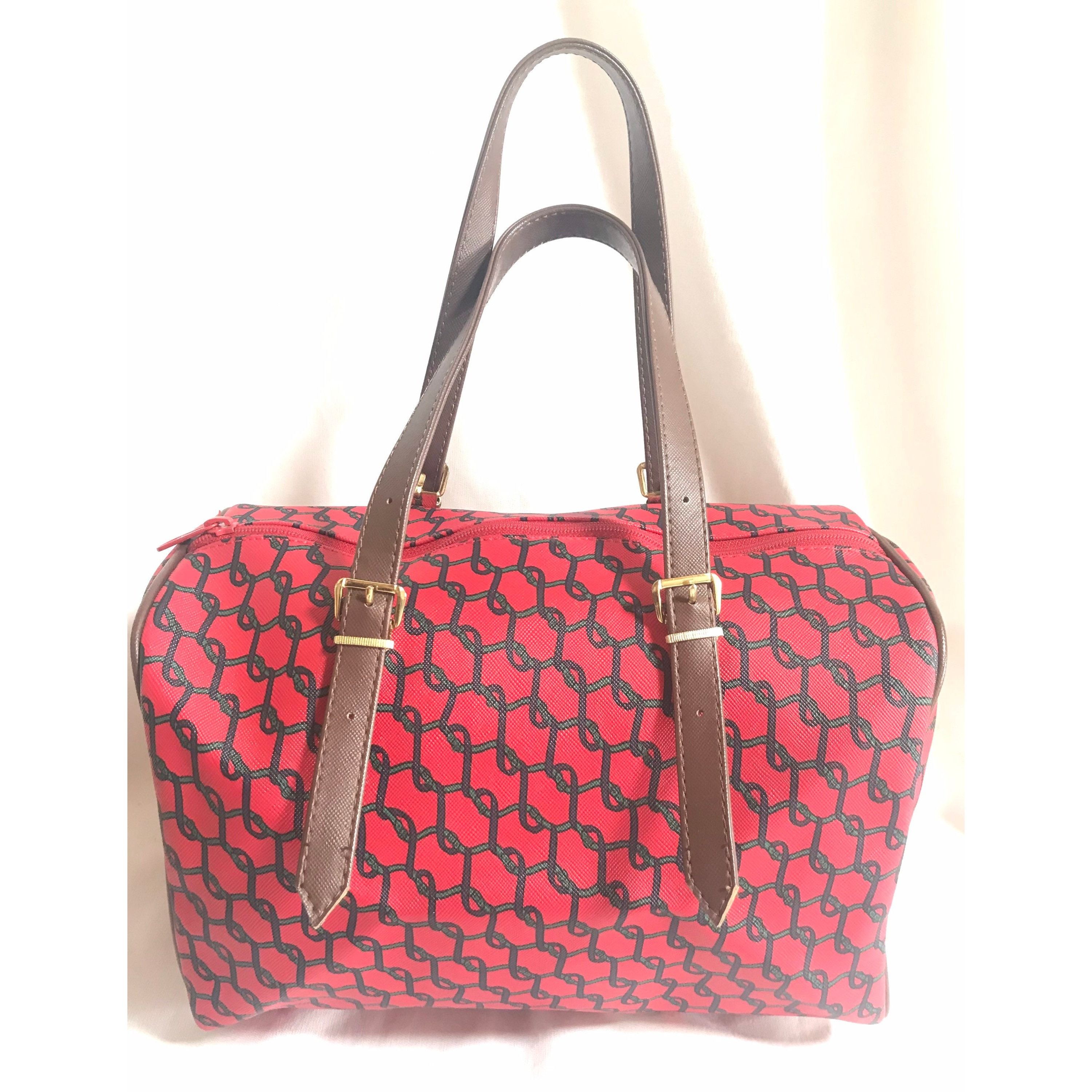 Roberta di Camerino Vintage Roberta di Camerino red, green and navy handbag Size ONE SIZE - 5 Thumbnail