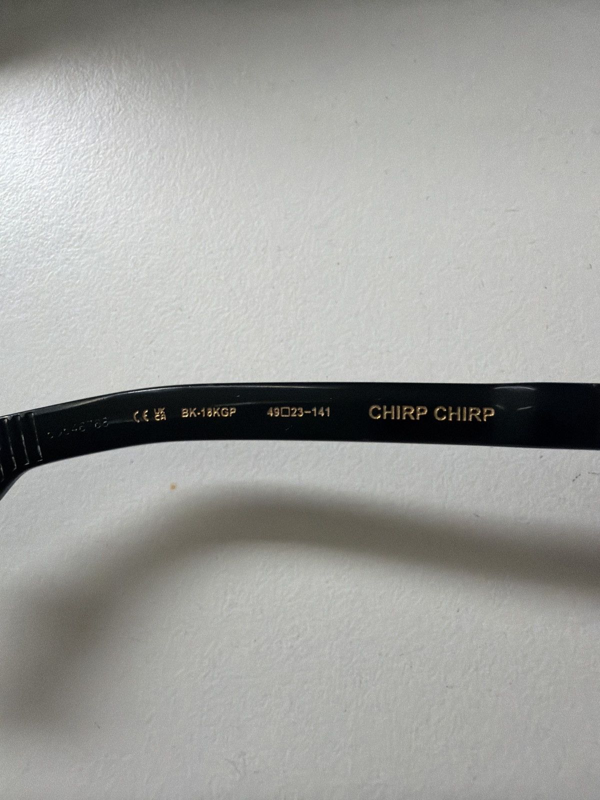 Chrome Hearts Chrome Hearts chirp chirp 18k gold glasses Size ONE SIZE - 12 Thumbnail