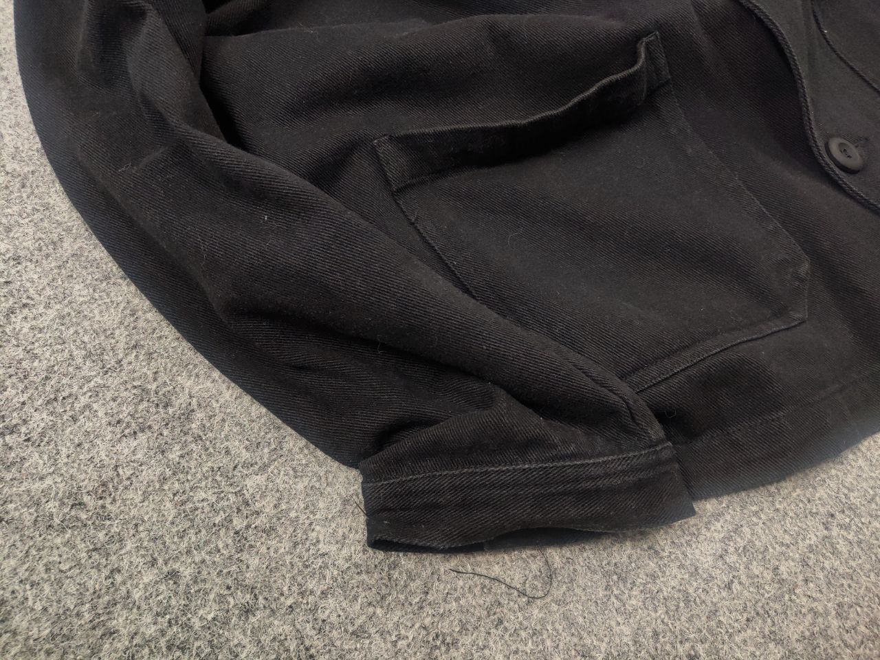 Vintage Vintage French Chore Moleskin Wolf Clothing Worker Jacket Size US XL / EU 56 / 4 - 8 Thumbnail