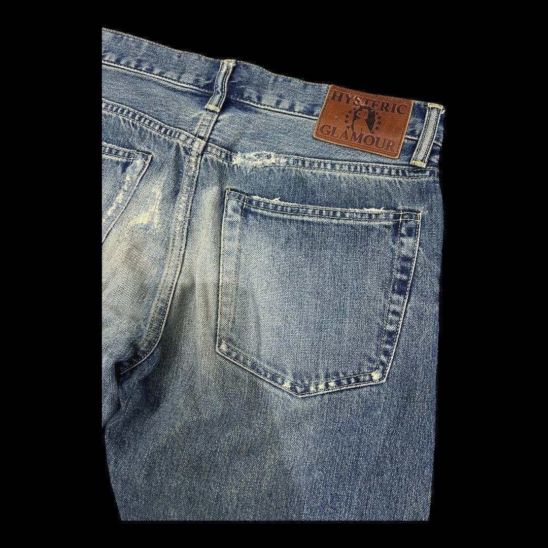 Hysteric Glamour × The Rolling Stones HYSTERIC GLAMOUR X THE ROLLING STONES DISTRESSED DENIM Size US 32 / EU 48 - 16 Thumbnail