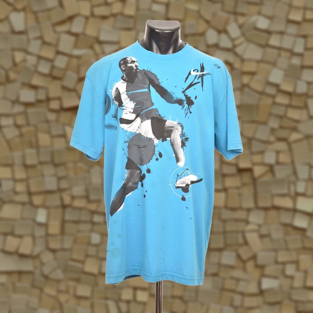 Nike Nike Kobe Vintage T-Shirt S Graphic Mamba 2010s Regular Size L Blue Mens Size US L / EU 52-54 / 3 - 1 Thumbnail