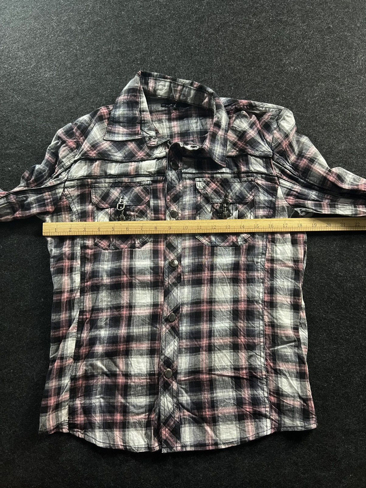In The Attic In The Attic Homme Fireman Clasp Punk Goth Jacket Shirt Size US M / EU 48-50 / 2 - 5 Thumbnail