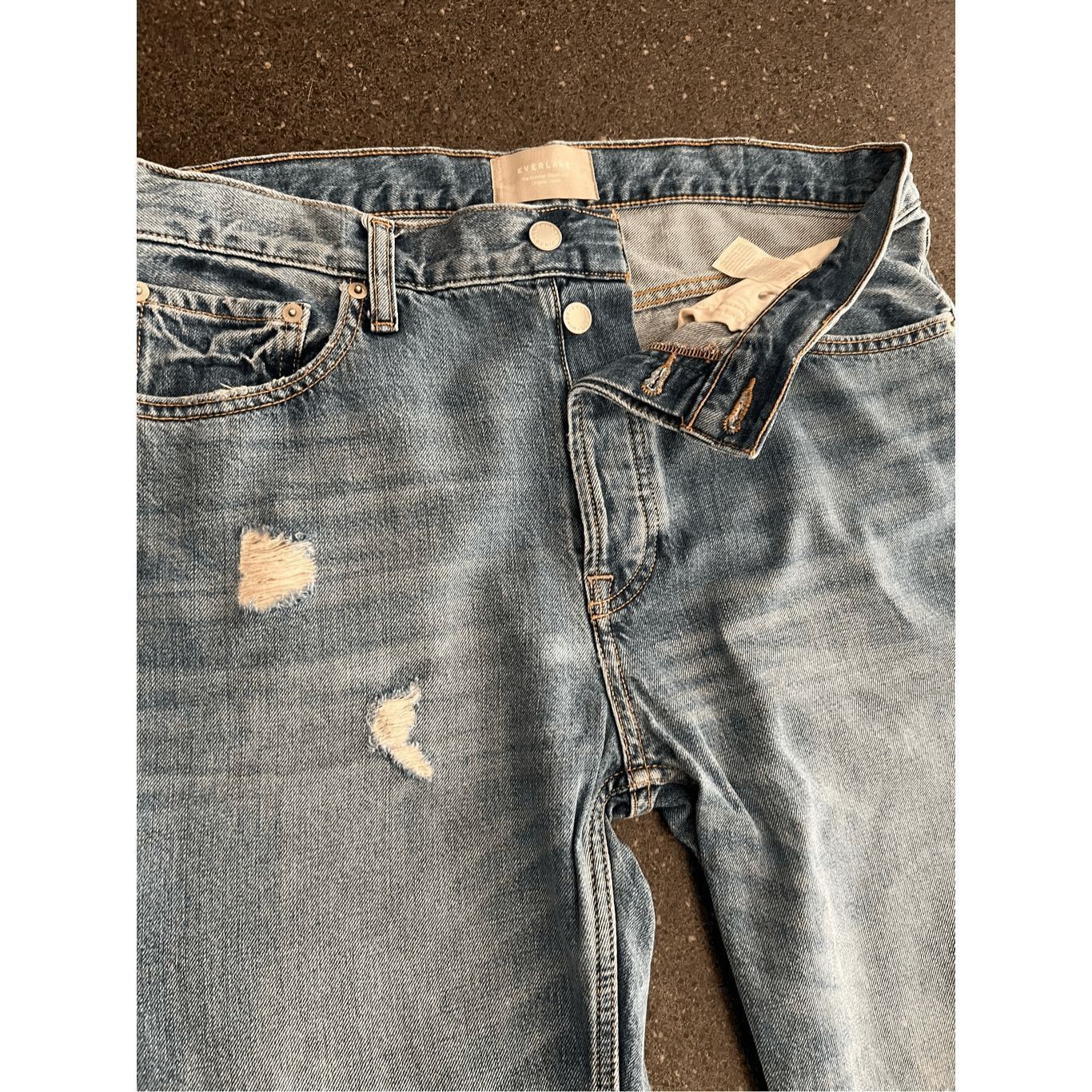 Everlane EVERLANE Denim Button Fly Jean 28 Size 28" / US 6 / IT 42 - 10 Thumbnail