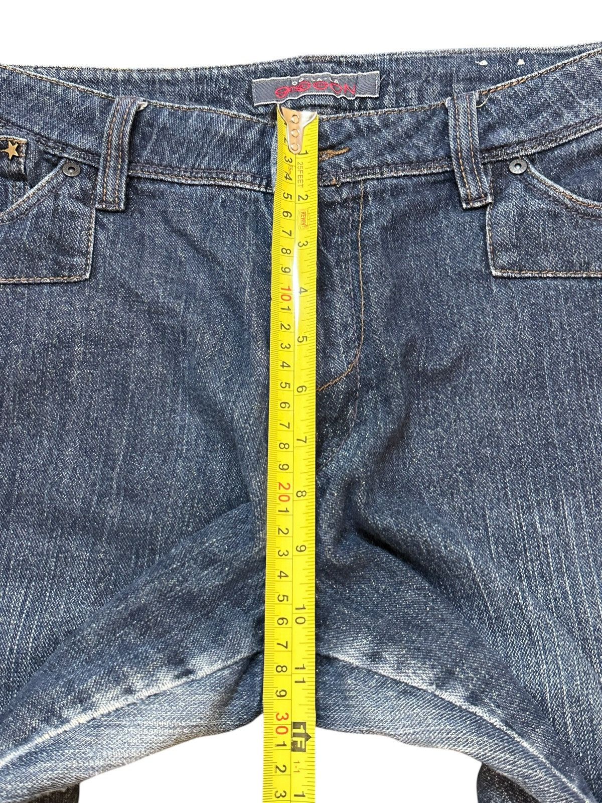 Hypebeast Vintage Japanese Brand Blue Faded Wash Style Baggy Jeans Size US 32 / EU 48 - 15 Thumbnail