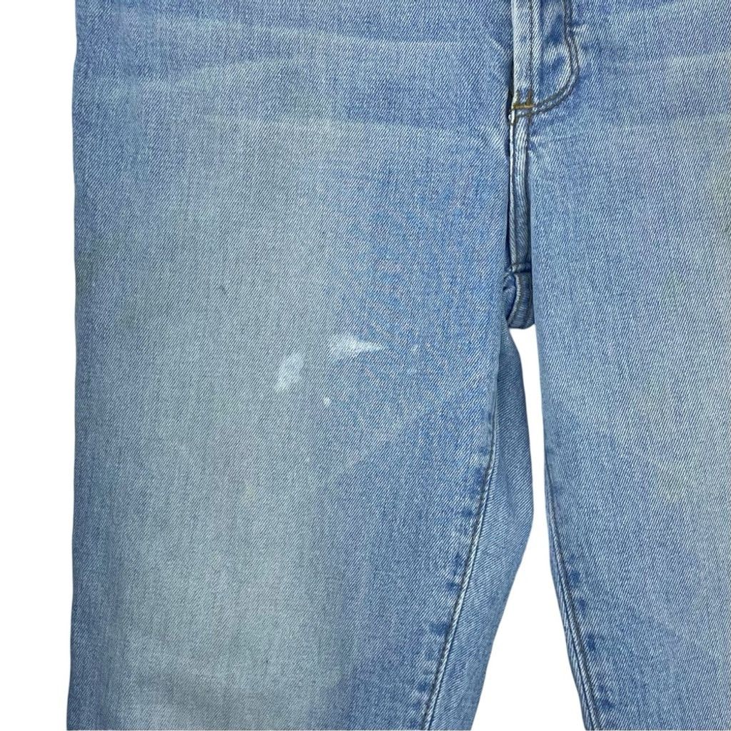 Other BLACK ORCHID LA Women's Designer Faded Raw Hem Blue Jeans M Size 31" - 8 Thumbnail