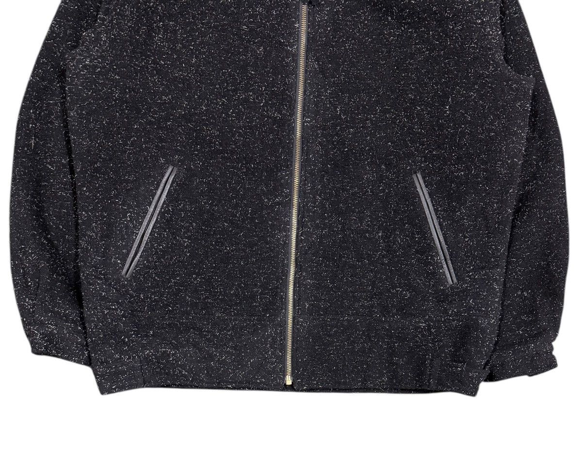 If Six Was Nine Btg🔥80’s Wool Alpaca Bomber Shawl Collar Zipper Jacket Size US L / EU 52-54 / 3 - 5 Thumbnail