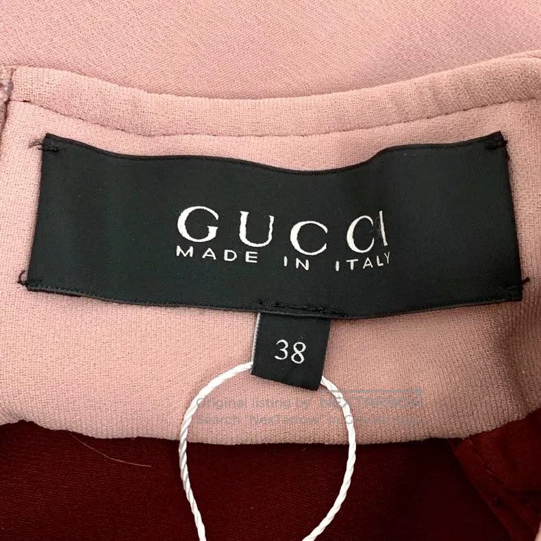 Gucci Gucci Pink single-breasted sleeveless tweed dress Size XS / US 0-2 / IT 36-38 - 5 Thumbnail