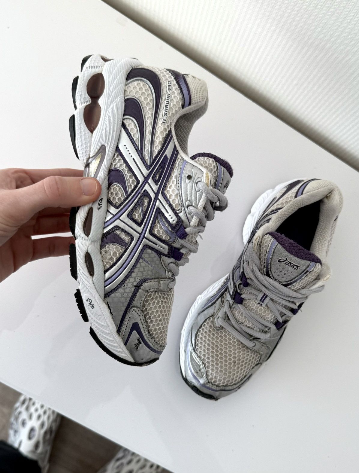 Asics VINTAGE ASICS Y2K GEL NIMBUS HYPE SK8 GORPCORE SNEAKERS Size US 7 / IT 37 - 1 Thumbnail