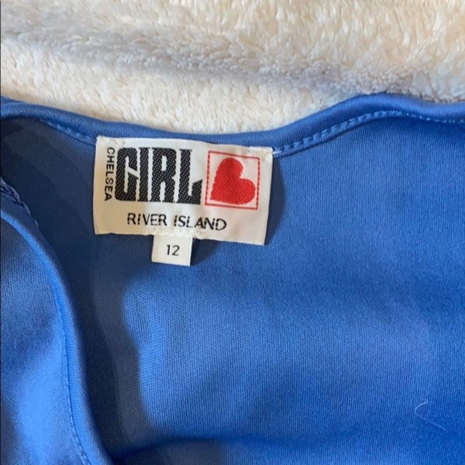 River Island Chelsea Girl by River Island Blue Mini Sundress | Sz US8 Size M / US 6-8 / IT 42-44 - 4 Thumbnail