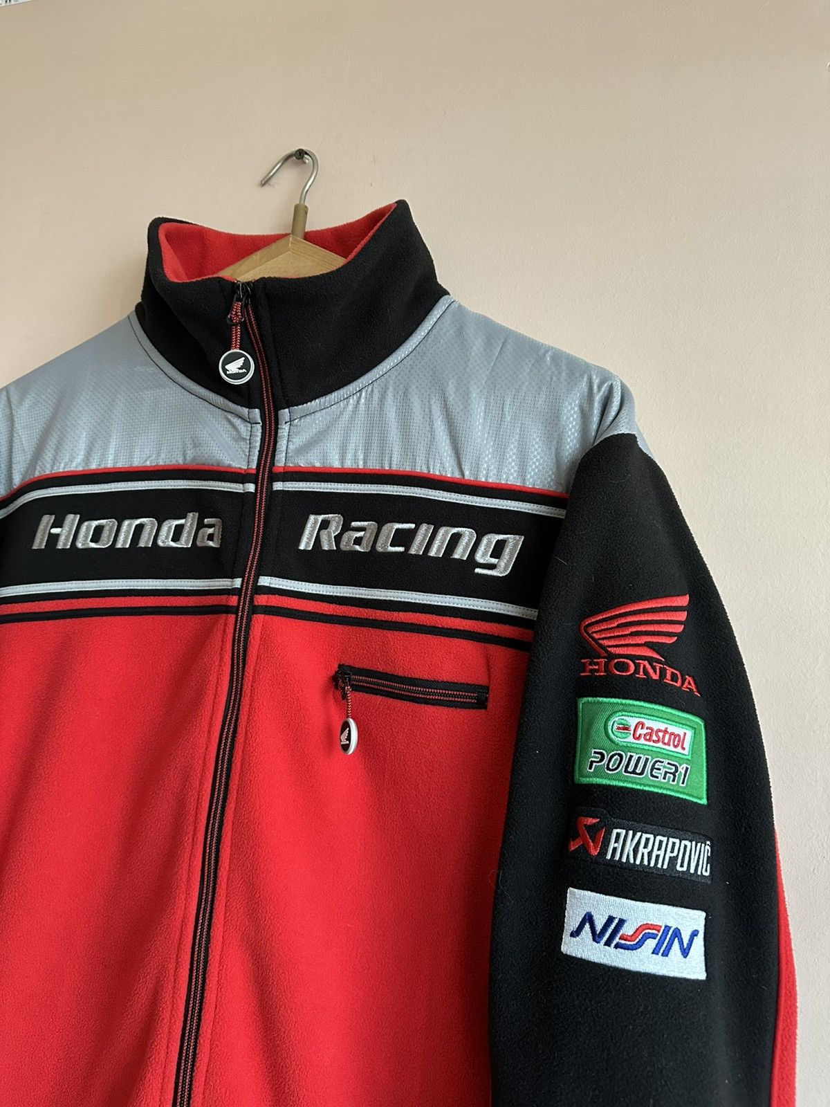 Vintage Vintage Suzuki Racing Castrol Snap On Fleece Sweatshirt Sz L Size US L / EU 52-54 / 3 - 5 Thumbnail