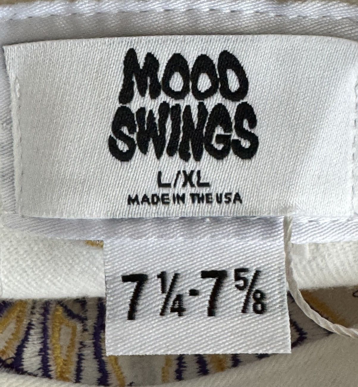 Other White Mood Swings Hat L/XL Not in the Mood Size ONE SIZE - 6 Thumbnail